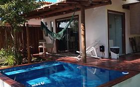 Casa #5 - Piscina a 400 mts da Praia, 2 suites com Ar Cond - Taipu de Fora, Barra Grande